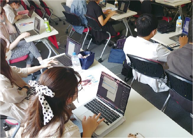 tokyo journalを作成するの様子